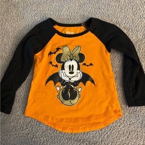 Toddler girls Minnie Mouse Halloween long sleeve